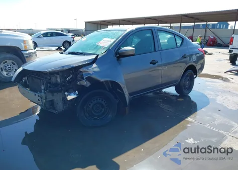 2019 Nissan Versa 1.6 S+ z USA, uszkodzony, nr VIN 3N1CN7AP6KL833815
